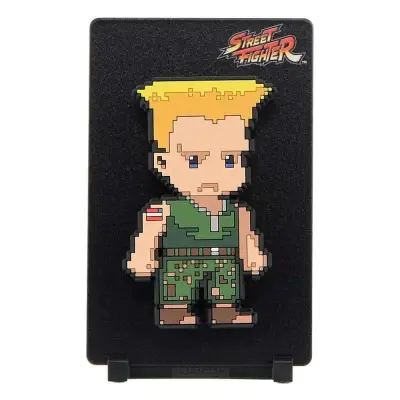 Figurine street fighter 2 guile figgyz pop collectible magnet
